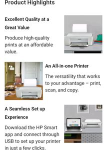 HP DeskJet 2332 Multi-function Colour Inkjet Printer