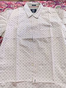 Basics Slim Fit Umbrella Print Shirt