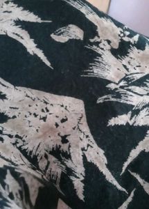 Black Printed Kurta