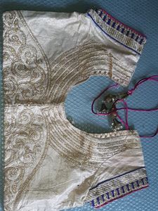 Cream Color Heavy Lehanga With Maroon Dupatta