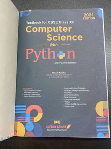 Computer Science  CBSE Class XII TEXTBOOK
