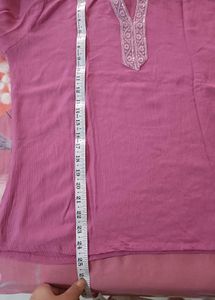 Kurti Top Pink