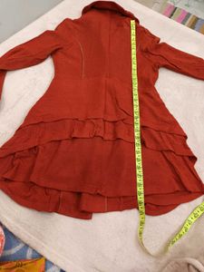 Semi Winter Long Dress Blazer..