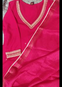 Kurta Pant And Dupatta New