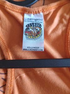 TBack Orange Ed Hardy Print