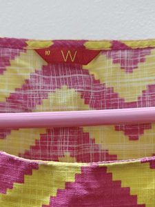 W Abstract Printed Kurta