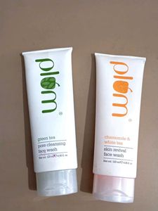 plum face wash combo