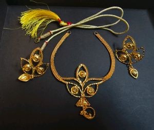Durga MAA Gold Plated Necklace