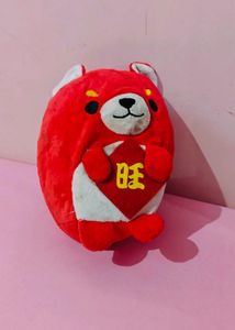 Red Lucky Bear Plush