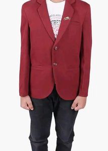 Burgundy Blazer
