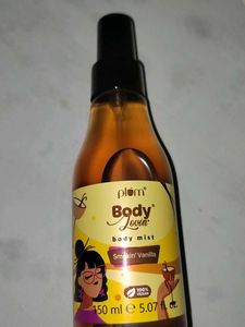 Plum bodylovin Smokin Vanilla Body Mist.