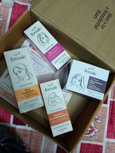 Foxtale Serum, Sunscreen & Mask
