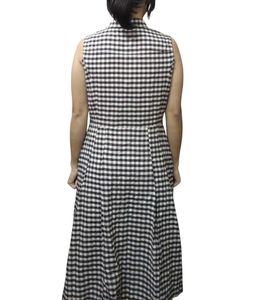 Gingham Button Uo Dress