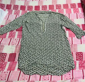 Patterned Tunic Top