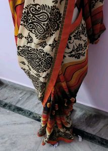 Elegant Printed Saree