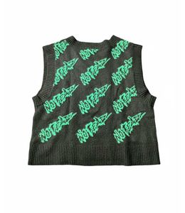 h&amp;m-NO FEAR oversized sweater vest.