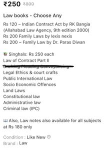 Law Books - Choose Any