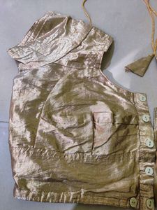 50% Off Gleaming Golden Blouse
