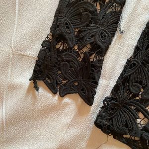 Lace Top &amp; Maxi Skirt Set