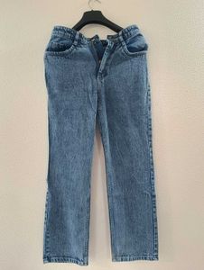 Vintage Wash Denim Jeans
