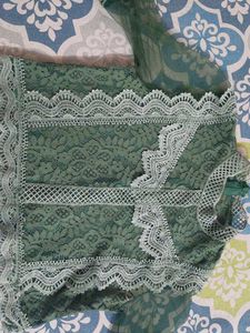 Green Lace Top