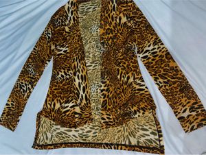 Animal Print Shrug