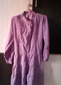 Tiered Lavender Dress