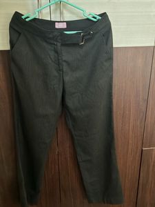 Elegant Charcoal Grey Trousers