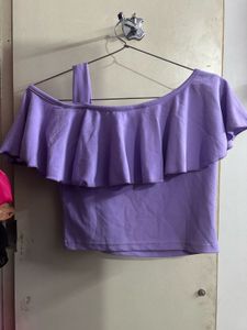 Beautiful One Side Off Shoulder Top