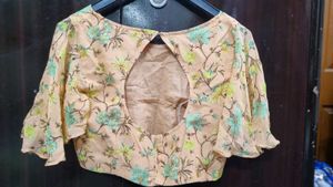 Peach Formal Blouse