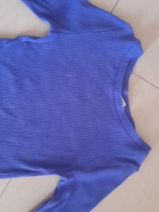 Purple Long Sleeve Top