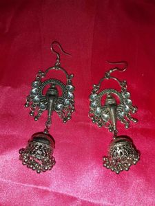Elephant Jhumka Earrings