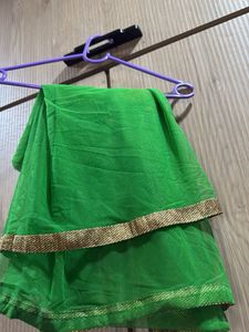 Green Ethnic Gown