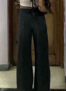 Ripped Wide Leg Jeans