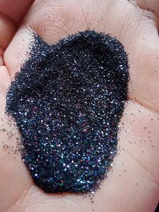 Empressa fine charcoal glitter