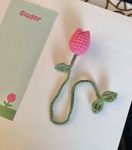 Crochet Tulip Book Marker