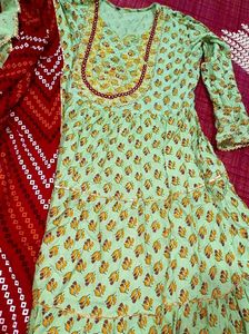 Anarkali Kurti With Dupatta 💥💥💥💥