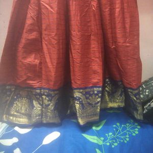 2 Material Set One Long Gown