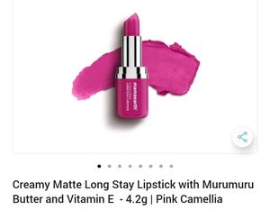 Mamaearth Creamy Matte Long Stay Lipstick Pack 2
