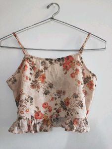 Floral Crop Top