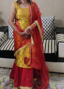 beautiful sharara suit
