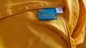 Wonderful Golden Yellow Gown For Girls