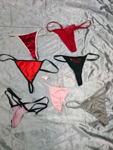 mix size g-string panty Bundle