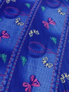 Butterfly Print Poncho Top