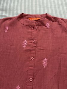 Elegant Embroidered Kurta