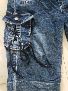Denim Half Pant For Boys