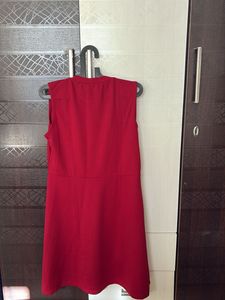 Red Sleeveless Dress