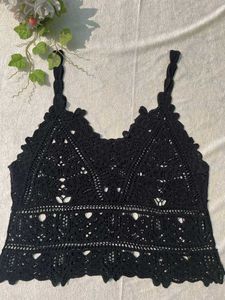 Trendy Crochet Camisole Top