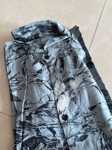Cod Set Printed Relaxed Shirt With Shorts