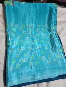 Used Joint Creap Saree.